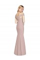 Shop Off the Shoulder Criss Cross Back Trumpet Bridesmaid Dress / Prom Dress Ottawa