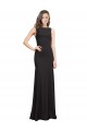 Shop Sleeveless Bateau Neckline Crepe Bridesmaid Dress / Prom Dress with Twist Back Ottawa