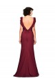 Shop Crepe Slip Bridesmaid Dress / Prom Dress with Ruffled Straps Ottawa