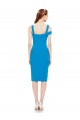 Shop Sleeveless Formal Crepe Cocktail Dress / Homecoming Dress with Keyhole Off The Shoulder Detailing Ottawa