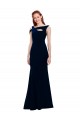 Shop Sleeveless Formal Crepe Mermaid Bridesmaid Dress / Prom Dress with Side Slit Ottawa