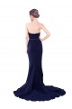 Shop Strapless Sweetheart Neckline Crepe Bridesmaid Dress / Prom Dress with Satin Waistband Ottawa