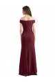 Shop Off the Shoulder Fit and Flare Stretch Crepe Bridesmaid Dress / Prom Dress Ottawa