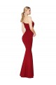 Shop One Shoulder Long High Neck Sleeveless Mermaid Formal Crepe Bridesmaid Dress / Prom Dress Ottawa