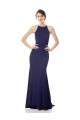 Shop High Neck Fishtail Formal Crepe Bridesmaid Dress / Prom Dress with Open Back Detail Ottawa
