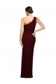 Shop One Shoulder Sheath Formal Crepe Bridesmaid Dress / Prom Dress with High Side Split Ottawa