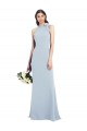 Shop Halter Bow Neck Open Back Soft Full Length Trumpet Bridesmaid Dress / Prom Dress Ottawa