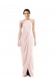 Shop Halter Draped Tulip Skirt Maxi Bridesmaid Dress / Prom Dress Ottawa