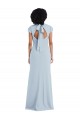 Shop Cap Sleeve Cutout Tie Back Trumpet Bridesmaid Dress Ottawa