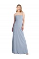 Shop Straight Neckline Crepe Slip Bridesmaid Dress / Prom Dress with Strappy Back Ottawa