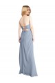 Shop Straight Neckline Crepe Slip Bridesmaid Dress / Prom Dress with Strappy Back Ottawa