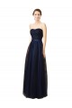 Shop Elegant Lace and Tulle Long Strapless Bridesmaid Dress Ottawa