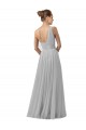 Shop Floor Length Tulle Bridesmaid Dress with Shirred One Shoulder Bodice Ottawa