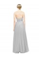 Shop Long Twisted Sweetheart Neckline Tulle Bridesmaid Dress Ottawa
