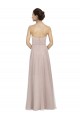 Shop Long Strapless Tulle Bridesmaid Dress with Pleated Bodice Ottawa