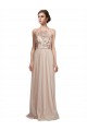 Shop Sweetheart Tulle Bridesmaid Dress with High Neck Illusion Bodice Ottawa