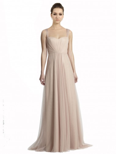 Shop Sweetheart A-Line Tulle Draped Bridesmaid Dress Ottawa
