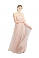 Shop Long Floor Length Sweetheart Pleated Tulle Bridesmaid Dress Ottawa