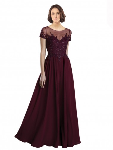 Shop Full Length Beaded and Embroidered Tulle Bodice Long Chiffon Bridesmaid Dress Ottawa