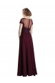 Shop Full Length Beaded and Embroidered Tulle Bodice Long Chiffon Bridesmaid Dress Ottawa