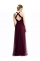 Shop Long Tulle Bridesmaid Dress with Criss-Cross Bodice and Self Straps Ottawa