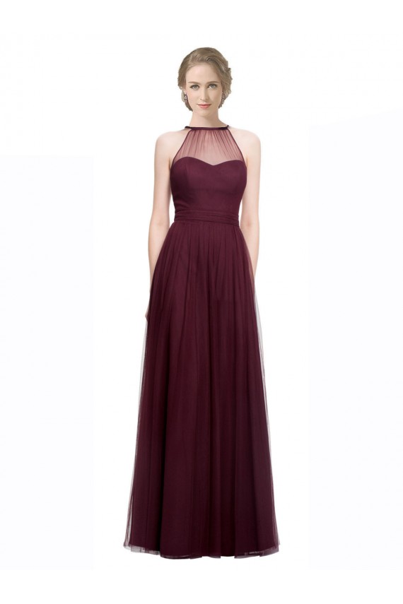 Shop Full Length Soft Tulle Spaghetti Strap Bridesmaid Dress Ottawa