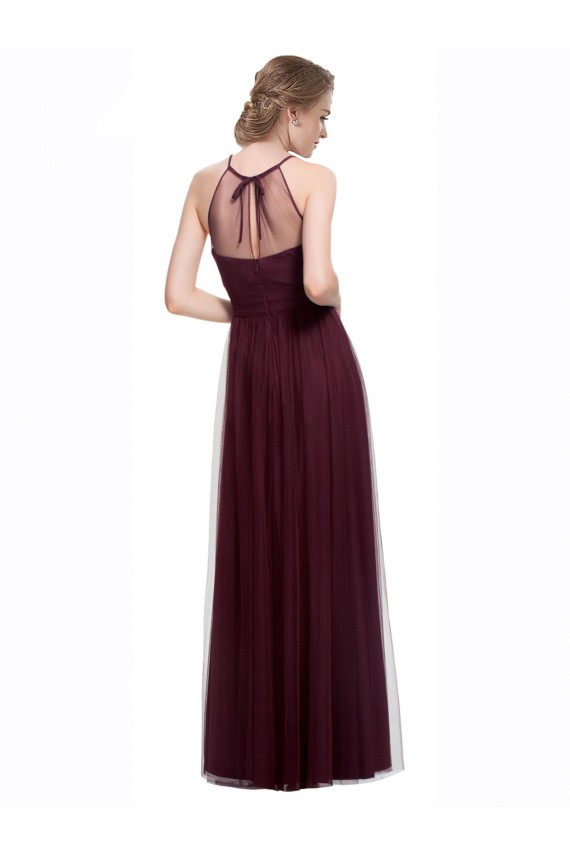 Shop Full Length Soft Tulle Spaghetti Strap Bridesmaid Dress Ottawa