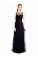 Shop Full Length Tulle Bridesmaid Dress with Lace Bodice and Soft Tulle Illusion Top Ottawa