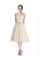 Shop Strapless Short Cocktail Length Tulle Cocktail Bridesmaid Dress with Pleats Ottawa