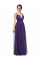 Shop Twisted Straps Sweeheart Long Tulle Bridesmaid Dress Open Back Ottawa