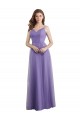 Shop Sweetheart Deep V-Back Tulle Bridesmaid Dress with Draped Bodice Ottawa