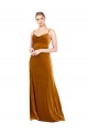 Shop Long Velvet Cowl Neck Slip Bridesmaid Dress / Prom Dress Ottawa