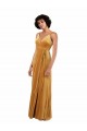 Shop Romantic Velvet Floor Length Formal Bridesmaid Dress / Prom Dress with Wrap Detail Ottawa