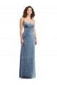 Shop Spaghetti Strap Long Full Length Formal Velvet Maxi Bridesmaid Dress / Prom Dress Ottawa