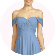 Off the Shoulder Bridesmaid Dresses Ottawa