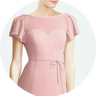 Short Sleeves Bridesmaid Dresses Ottawa