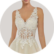 V-Neck Wedding Dresses Ottawa